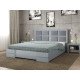 Двоспальне ліжко з дерева Кардинал