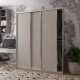 Шкаф-купе 3ДСП Сити Лайт 180х60х225 см Кашемир