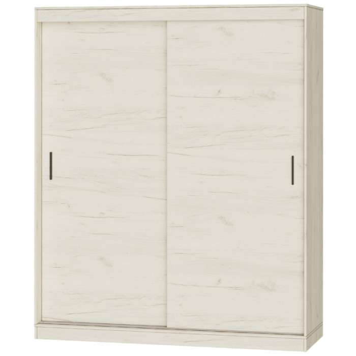 Шкаф-купе Соната 180x60x217 см Дуб крафт белый