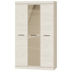 Шкаф Соната 120 ДЗ Дуб крафт  Белый