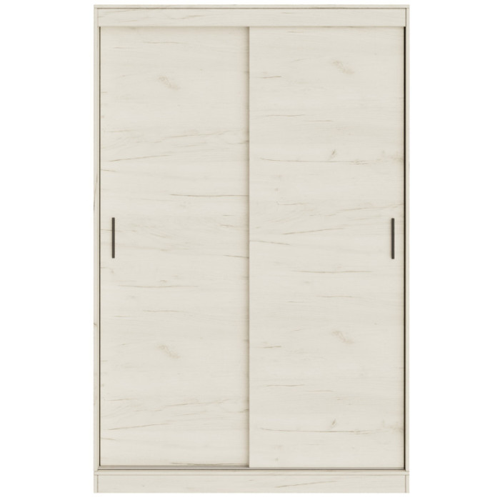 Шкаф-купе Соната 140x60x217 см Дуб крафт белый