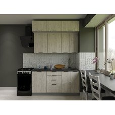 Кухонний гарнітур Крафт Білий 160 см
