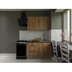 Кухонний гарнітур  Дуб Крафт табако 120 см