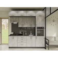 Кухонный гарнитур Горизонт Индастриал  2,4 м 