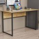 Комп'ютерний стіл Ferrum-decor Коді чорний ДСП Дуб Сан-Марино 