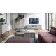 Тумба под телевизор Perfect Home Нова/Nova 2-дверная с 1 ящиком  RTV154 Серый 