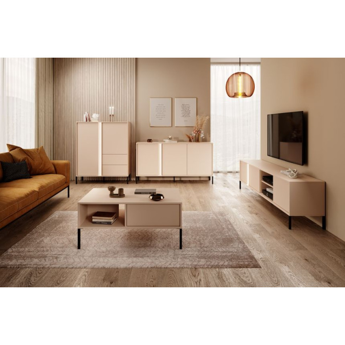 Стол журнальный Perfect Home Даст / Dast 97 Беж 