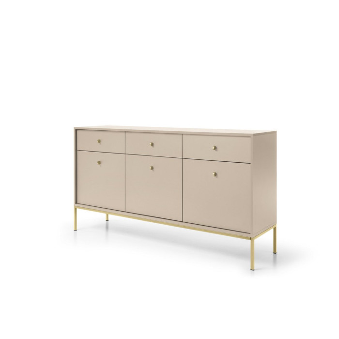 Комод Perfect Home Моно / Mono 3-дверний з 3 шухлядами  MKSZ154 Беж пісочний 
