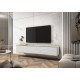 Тумба под телевизор навесная Perfect Home Оро/Oro 3-дверная RTV175 MDF Белый
