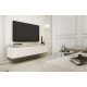 Тумба под телевизор навесная Perfect Home Оро/Oro 2-дверная RTV135 MDF Белый 