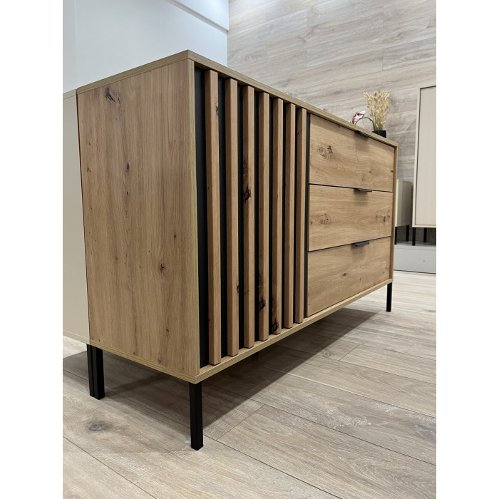 Комод Perfect Home Талли / Tally 1D3S/138 Дуб артизан/антрацит 