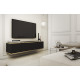 Тумба під телевізор навісна Perfect Home Оро / Oro 2-дверна RTV135 MDF Чорний 