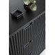 Комод Perfect Home Зова/Zova 2-дверный с золотыми ножками K103 Черный