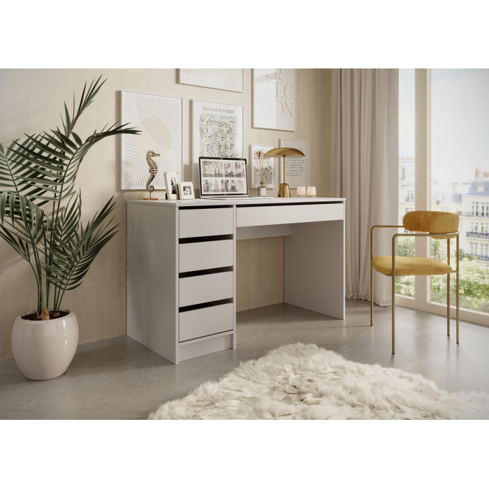 Стіл туалетний письмовий Perfect Home Ада / Ada 5S/120 з 5 шухлядами Кашемір 
