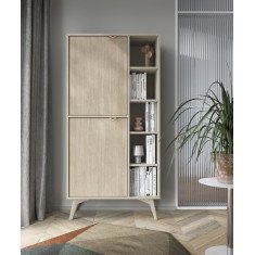 Стелаж Форест / Forest RG80  Беж пісочний/ялиця сканді
