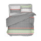 Комплект постільної білизни Мікрофібра LeLIT P-0142 Півтораспальний (LLT-111064)