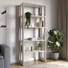 Модуль 1 стеллаж Нобу Бетон Style