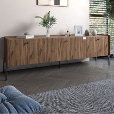 Тумба под телевизор 3Ш Вуд Wood Дуб Ливорно 160 см