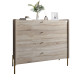 Комод с 4 ящиками LION Wood с золотыми ножками 100х90х45 см Дуб Сонома (LION-042966)