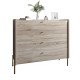 Комод с 4 ящиками LION Wood с золотыми ножками 100х90х45 см Дуб Сонома (LION-042966)