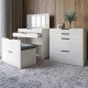 Комод-трюмо с зеркалом, нишей под сиденьем и ящиком Азия Бетон style 