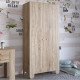 Шкаф в детскую комнату 900х450х1900 Инди Дуб сонома трюфель