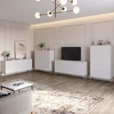 Вітальня Амарант 4 Бетон Style/Білий