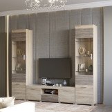 Гостиная Британия 7 сонома / трюфель Гостиная Британия 7 сонома / трюфель