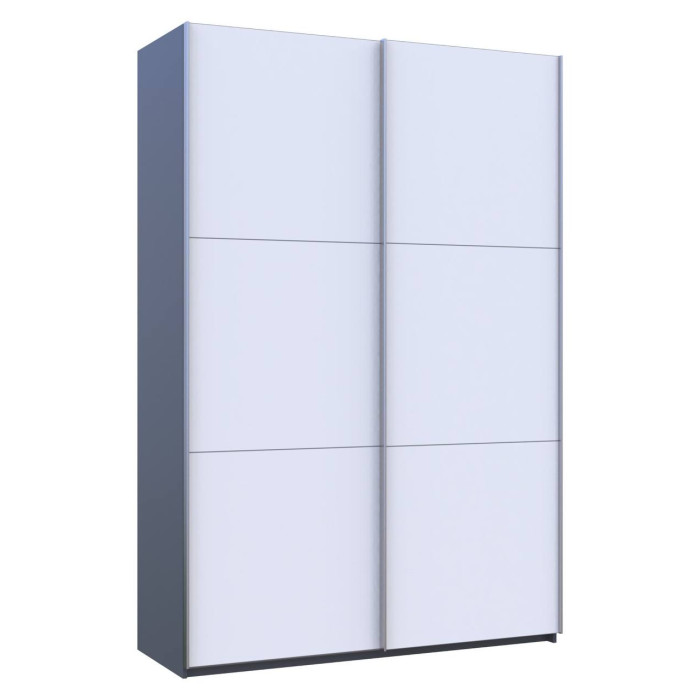 Шкаф-купе двухдверный Кайзер G-Caiser 160х60х240 см Графит/Белый