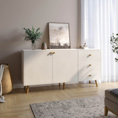 Комод Хьюге 5 Бетон Style