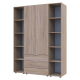 Шафа Гелар 2 ДСП/ 2 Етажерки 153.9х49,5х203,4 см