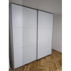 Шафа-купе двохдверна Кайзер G-Caiser 220х60х240 см Білий 