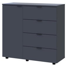 Комод Гелар  100х40х81,2 см Графит 