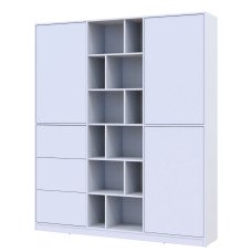Шкаф с  ящиками Морган 180х38,5х210 см Белый 
