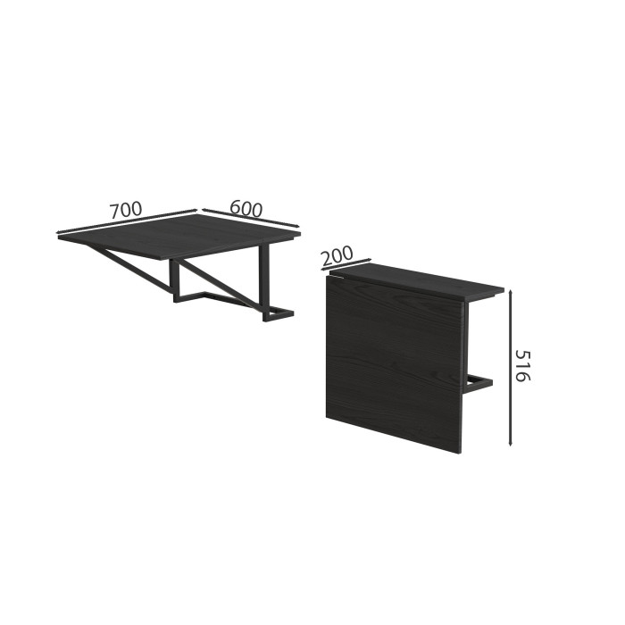 Стіл розкладний Олександр 3 Ferrum-decor 