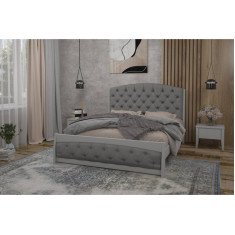 Кровать  Мехико серый Аляска 160