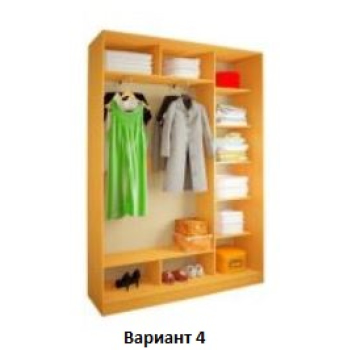 Шкаф купе ширина 320 см высота 240 см глубина 45/60 см
