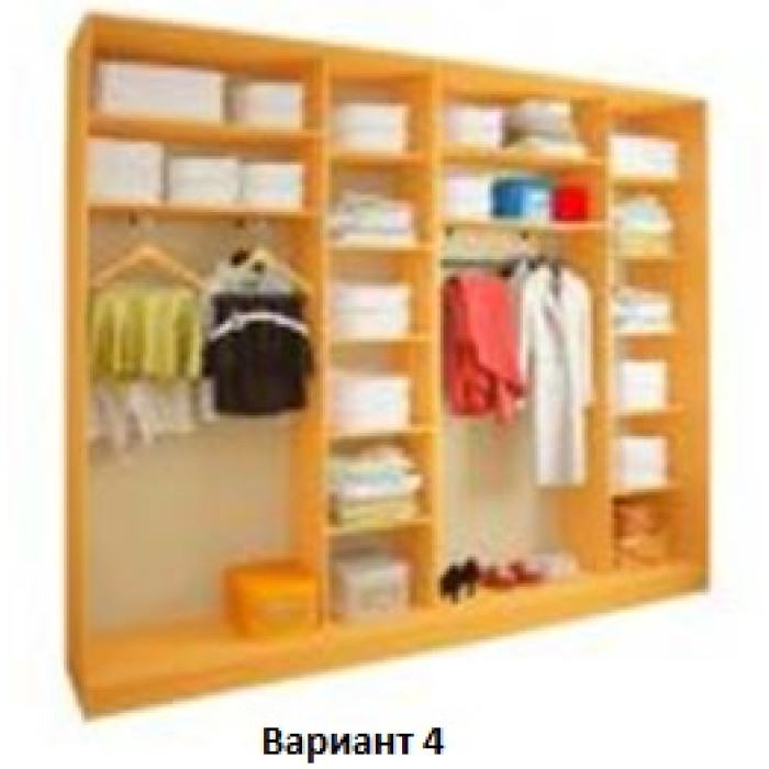 Шафа купе ширина 380 см высота 240 см глубина 45/60 см