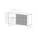 Комод Ланте LANTE 1D3S/138 бежевий 138,2X81,2X38 см