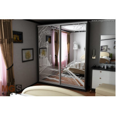Шафа купе 190х240х45/60 см 