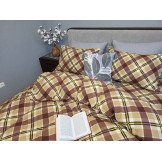 Комплект постільної білизни Крафт пастель фланель